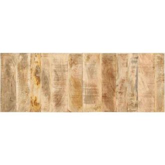 vidaXL Cabecero De Cama 140 Cm Madera Maciza De Mango Rugoso Vidaxl