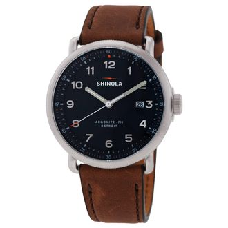 Shinola Canfield Quartz Blue Dial Mens Watch S0120273241