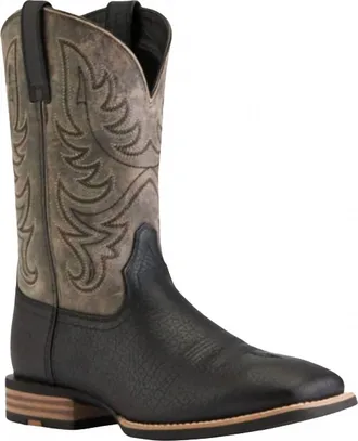 Ariat Mens Everlite Countdown Boot In Black/slate Gray
