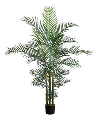 Nearly Natural 6Ft Indoor/Outdoor Uv-Resistant Artificial Areca Palm Tree