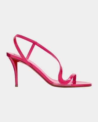 Christian Louboutin Rosa Z Patent Leather Red Sole Pumps
