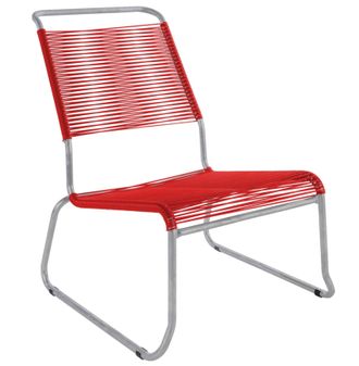 Schubiger M&ouml;bel Spaghetti-Kufen-Lounger-Hochlehner S&auml;ntis