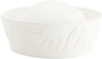 Jean Paul Gaultier Cappello con logo goffrato - Bianco