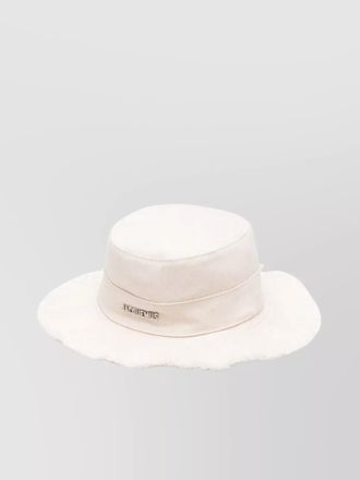 Jacquemus bob with fringed hem and wide brim
