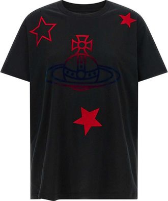 Vivienne Westwood Orb And Stars Classic T-Shirt