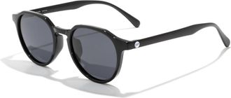Sunski Womens Vallarta Polarized Sunglasses In Black Slate