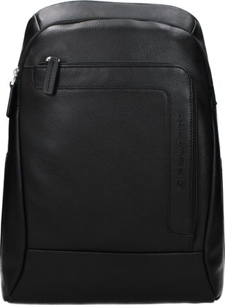 Piquadro Herrens Rucks&auml;cke und G&uuml;rteltaschen aus Leder in Schwarz