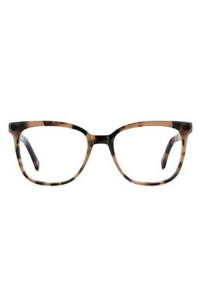 Kate Spade New York brieana 53mm square reading glasses in Havana at Nordstrom