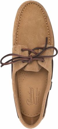 Paraboot Mens Loafers Barth Leather Beige Shoe Accessories