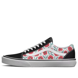 Vans Flowers Old Skool Print White/Black VN0A7Q2J896
