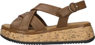 Gabor Schoenen, Dames, Bruin, 40 1/2 EU, Leer, 823.1 Sandalen