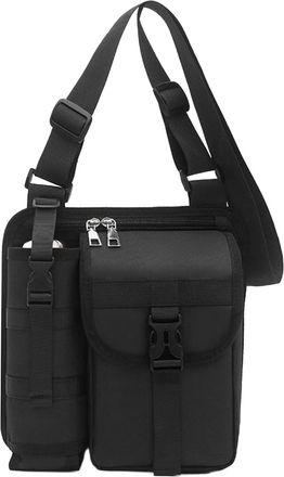 Generic Mens Shoulder Bag - Bag for Sports, Travel and Fishing, Waterproof Shoulder Bag Water Bottle Holder for Men Work Sport School Transport Gym Travel Bus