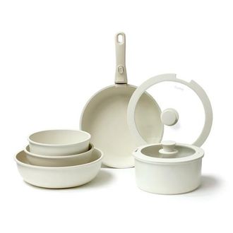 Castey Bateria Cocina White 8 Pzas