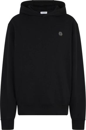 Philipp Plein Hoodies & sweatvesten, Heren, Zwart, XL, Katoen, Fleece Hoodie Basic