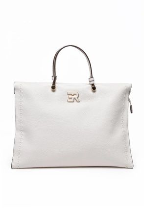 Ermanno Scervino Petra Tote Bag - White