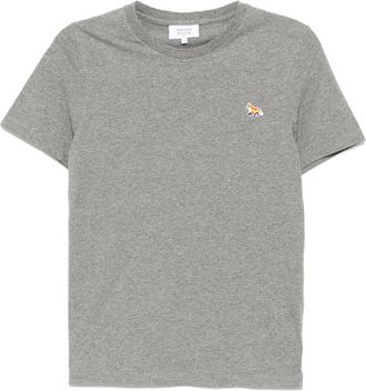 Maison Kitsun&eacute; Baby Fox patch regular T-shirt - Grey
