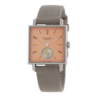 NOMOS Glash&uuml;tte Tetra - Die Kapriziose Hand Wind Nude Dial Ladies Watch 474