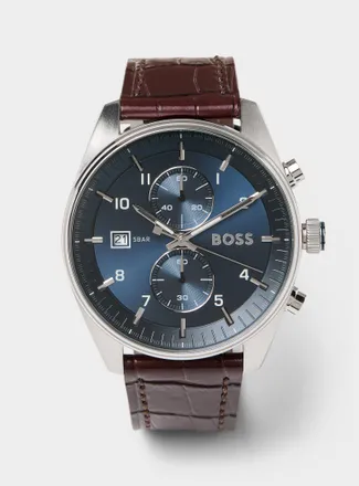 BOSS Mens Skytraveller chronograph watch