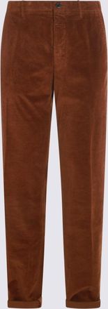 Pantaloni Torino Camel Cotton Pants
