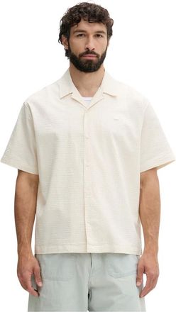 Lacoste Heren, Overhemden, Beige, Maat: 2XL Katoen