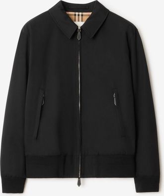 Burberry Gabardine Harrington Jacket