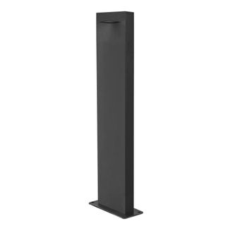 Netlighting Hide LED Outdoor Bollard Urban grey NeutralWhite 4000K IP65 in Dark Grey