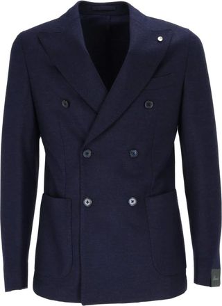 Lubiam Uomo, Abiti Uomo, Blu, XL, new