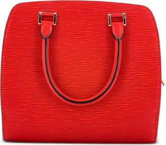 Louis Vuitton Pont Neuf Handbag Epi Leather PM satchel - Rood