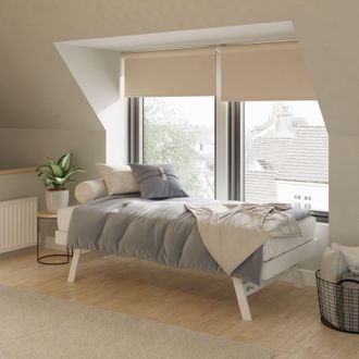 GFW Madrid Wooden Trundle Bed in White | Size: Single