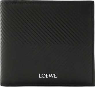 Loewe Portafoglio bi-fold in pelle - Nero
