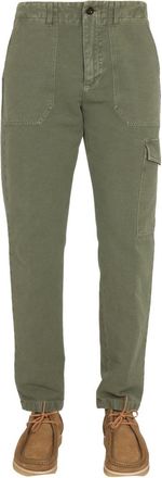 Department Five Straight-Leg Casual Pants with Button Closure