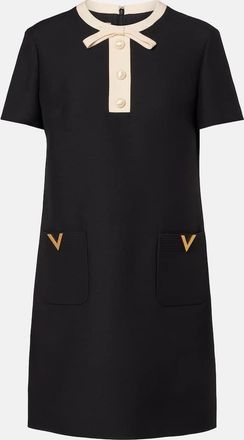 Valentino Crepe Couture VGold minidress