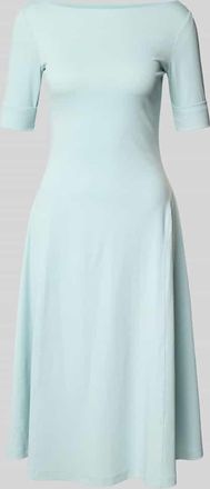 Lauren Ralph Lauren T-Shirt-Kleid mit U-Boot-Ausschnitt Modell MUNZIE in Bleu, Gr&ouml;&szlig;e XS