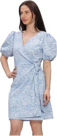 Y.A.S Y.a.s, Dames, Jurken, Blauw, Maat: XS