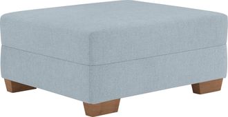 Mr. Couch Hocker »Hilla« Mit Federkern, wahlweise mit DuraSpring-Taschenfederkern