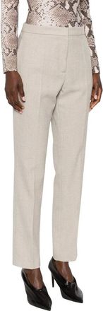 Fabiana Filippi Broeken, Dames, Beige, S, Rechte broek
