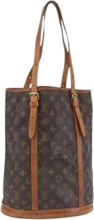 Louis Vuitton Pre-owned Bucket Bags, female, Brown, Size: ONE SIZE Pre-owned Vintage Bucket Bag