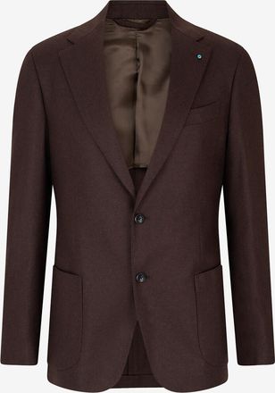 Giampaolo Einreihiger Blazer aus Wolle und Kaschmir