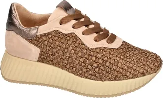 Softwaves Schoenen, Dames, Bruin, 38 EU, Anna Chunky Sneakers