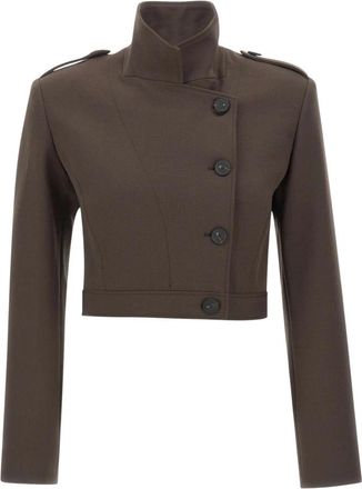 Iro Afternoon Jacket - Dames - Zomerjassen - Bruin - S - Katoen - Jassen