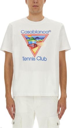 Casablanca T-Shirt With Print-Uomo
