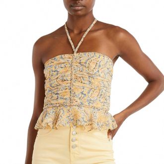 Veronica Beard Arienne Top In Multi