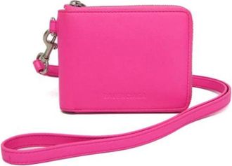 Balenciaga Pre-owned Mini Bag - Dames - Vintage Mini Tas - Roze - ONE Size - Leer - Vintage