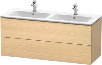 Duravit Duravit - L-cube Mueble De Pared, 2 Cajones, Ancho: 1290mm, Para Me