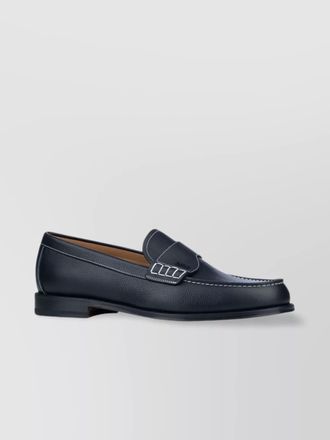 Dior leather loafers