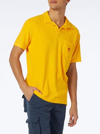 MC2 Saint Barth Man Terry Yellow Polo