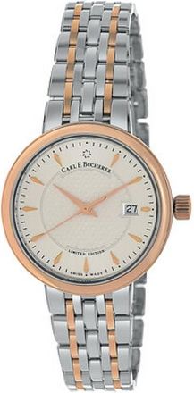 Bucherer Adamavi Quartz Silver Dial Ladies Watch 00.10315.07.13.98
