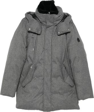 Mackage Sullivan Gremi - Heren - Parka Jassen - Grijs - XS - Leer - Jassen