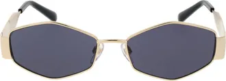 Marc Jacobs MA-1067476 Metal Oval Sunglasses - Gold