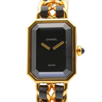 Chanel Pre-owned Vintage Glazen Horloge - Dames - Vintage Horloges - Zwart - ONE Size - Vintage